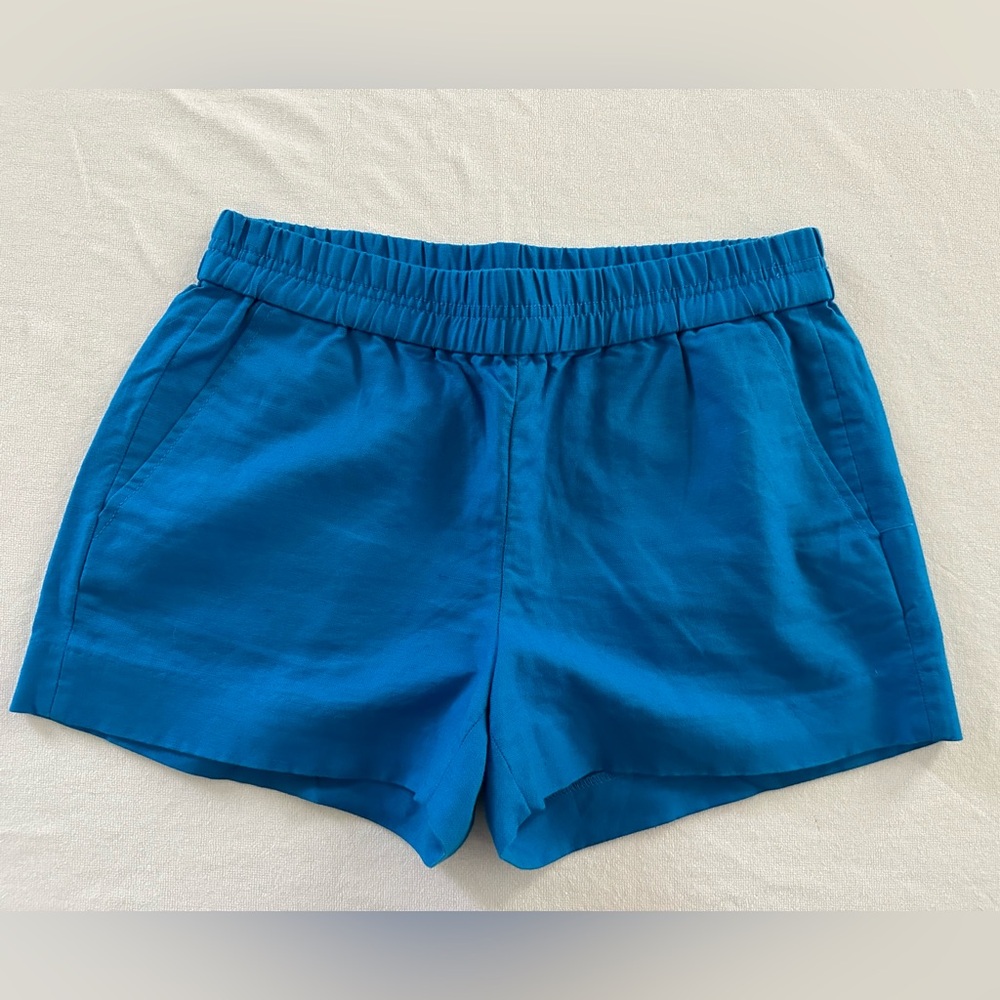 J Crew shorts. Size 2. Blue.